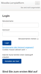 Mobile Screenshot of moodle.pmu.ac.at